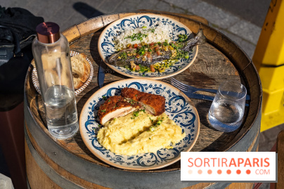 La Petite Marguerite, bouillon des puces de Saint-Ouen 93 - photos - table