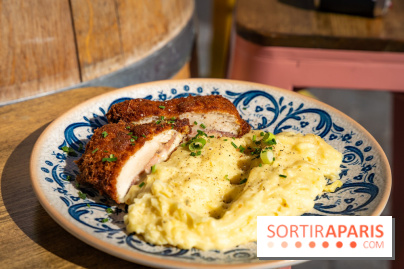La Petite Marguerite, bouillon des puces de Saint-Ouen 93 - photos - cordon bleu purée maison