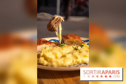 La Petite Marguerite, bouillon des puces de Saint-Ouen 93 - photos - ordon bleu purée maison