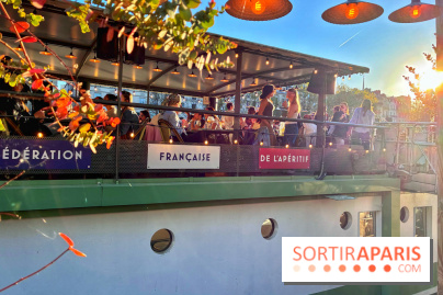 Une péniche-guinguette dédiée à l'apéro sur les quais de Seine