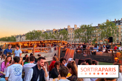 Une péniche-guinguette dédiée à l'apéro sur les quais de Seine