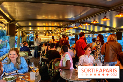 Une péniche-guinguette dédiée à l'apéro sur les quais de Seine