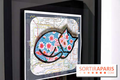 BON PLAN, l'expo de street art autour du plan de métro à Paris - nos photos