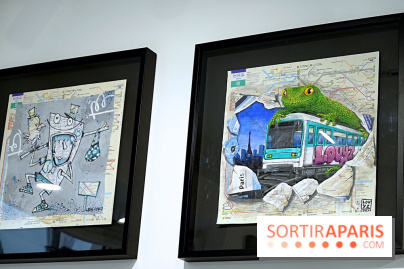 BON PLAN, l'expo de street art autour du plan de métro à Paris - nos photos