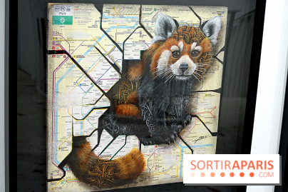 BON PLAN, l'expo de street art autour du plan de métro à Paris - nos photos