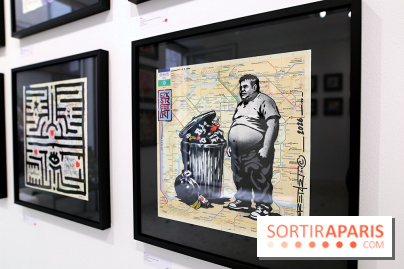 BON PLAN, l'expo de street art autour du plan de métro à Paris - nos photos