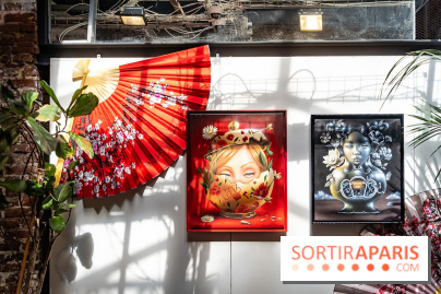 L'Exposition japonisante de Kaldea à l'espace Cinko en mode Identité - photos