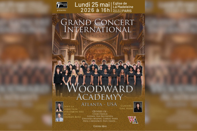 Les jeunes voix américaines de Woodward Academy en concert à Paris