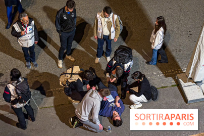 Simulation géante des pompiers de Paris sur les quais parisiens - IMG 3861