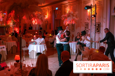 Soirée Gatsby au Ritz Paris, le dîner - spectacle exceptionnel - photos