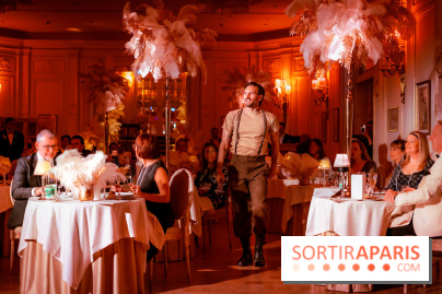 Soirée Gatsby au Ritz Paris, le dîner - spectacle exceptionnel - photos