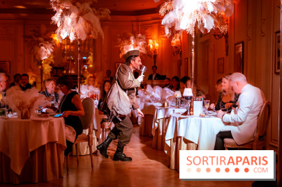 Soirée Gatsby au Ritz Paris, le dîner - spectacle exceptionnel - photos