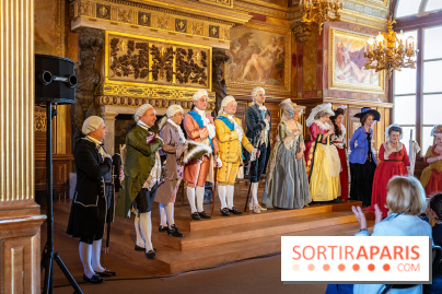 Week-end de reconstitutions desséjours de Marie-Antoinette et Louis XVI à Fontainebleau en photos