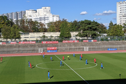 Autour du Terrain - Match Lyon   La Duchère contre Olympique d'Alès N2 2022 2023, match