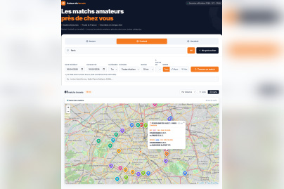Autour du Terrain - Autour du terrain — Trouvez un match de sport amateur près de chez vous 04 20 2026 09 15 AM