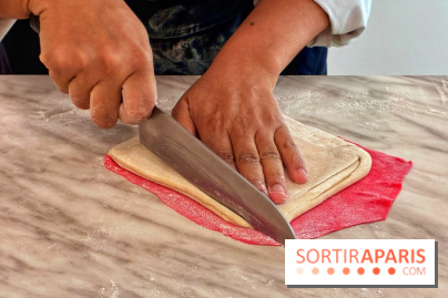 Atelier croissant bicolore