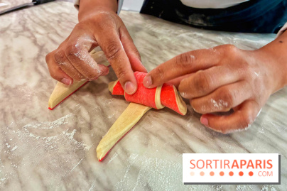 Atelier croissant bicolore