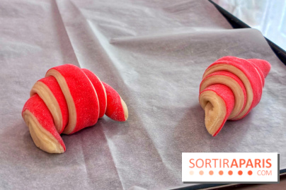 Atelier croissant bicolore