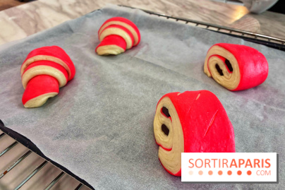 Atelier croissant bicolore