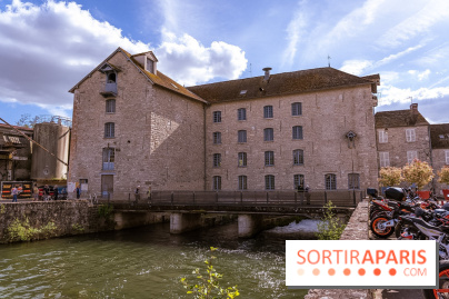La terrasse du Moulin de Nemours, la guinguette estivale en bord de Loing 77 - A7C04882
