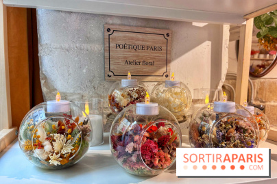 Atelier bougeoir fleurs séchées