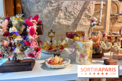 Atelier bougeoir fleurs séchées