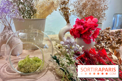 Atelier bougeoir fleurs séchées