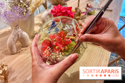 Atelier bougeoir fleurs séchées