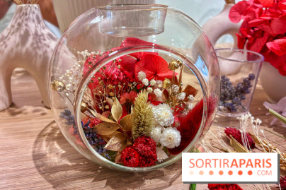 Atelier bougeoir fleurs séchées