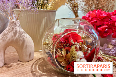 Atelier bougeoir fleurs séchées