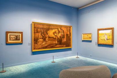 Giovanni Segantini au musée Marmottan Monet : nos photos de l’exposition à Paris sur le peintre des Alpes