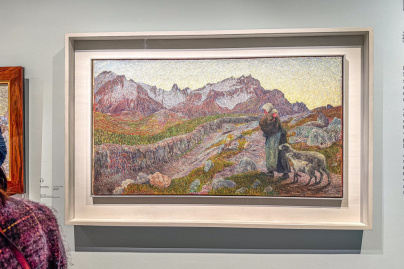 Giovanni Segantini au musée Marmottan Monet : nos photos de l’exposition à Paris sur le peintre des Alpes