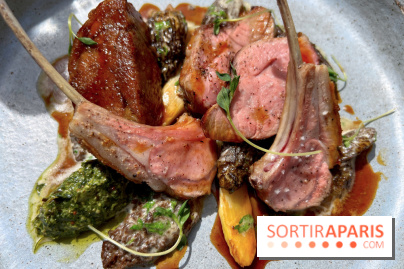 Rooster - Agneau, morilles
