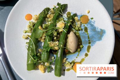 Rooster - Asperges vertes, pistou pistache