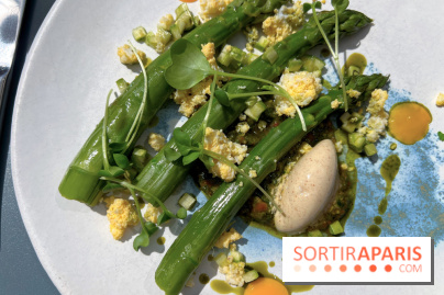 Rooster - Asperges vertes, pistou pistache