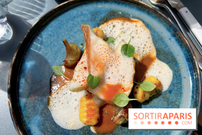 Rooster - Lotte, gnocchis, lard de Colonnata
