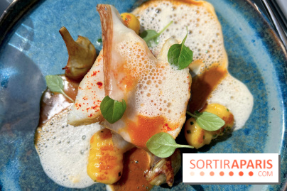 Rooster - Lotte, gnocchis, lard de Colonnata