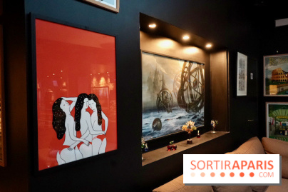 Sparkling VR - œuvres et salon du loft