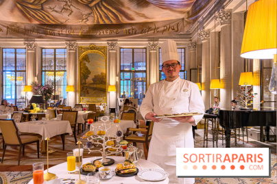 Tea Time de Cedric Grolet au Meurice : pâtisseries trompe l'œil et salé revisité