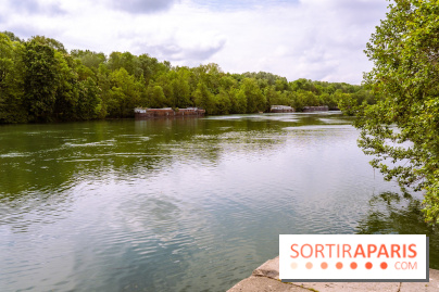 La guinguette de la pointe sauvage en bord de Marne à Vaires-sur-Marne en Seine-et-Marne