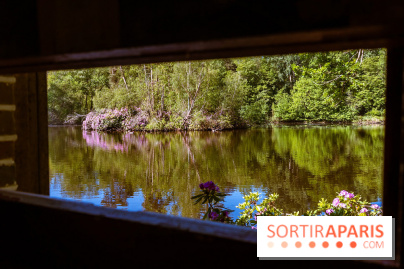 La réserve Naturelle des Etangs de Bonnelles, son pont kiosque, temple de l'amour et ses trésors