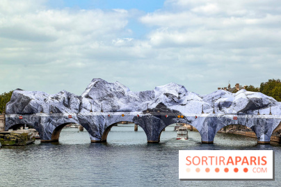 La Caverne du Pont Neuf : le montage de l’installation géante de JR démarre à Paris
