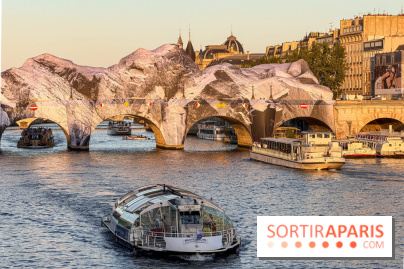 La Caverne du Pont Neuf : le montage de l’installation géante de JR démarre à Paris