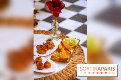 La terrasse jardin du Sax Hotel avec piscine - tapas