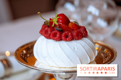 Maison Roland restaurant au Shanghai-La Paris, pavlova