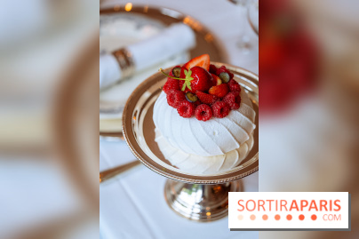Maison Roland restaurant au Shanghai-La Paris, pavlova