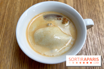 Chez Clo - Affogato mélilot streusel