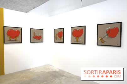 JACE : nos photos de son exposition Cœur Sensible à voir dans le 13e - Jace Expo 5