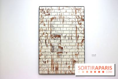Vhils : nos photos de son exposition à la galerie Danysz à Paris - Seth Expo 1
