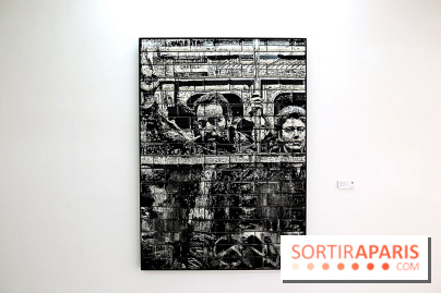 Vhils : nos photos de son exposition à la galerie Danysz à Paris - Seth Expo 10